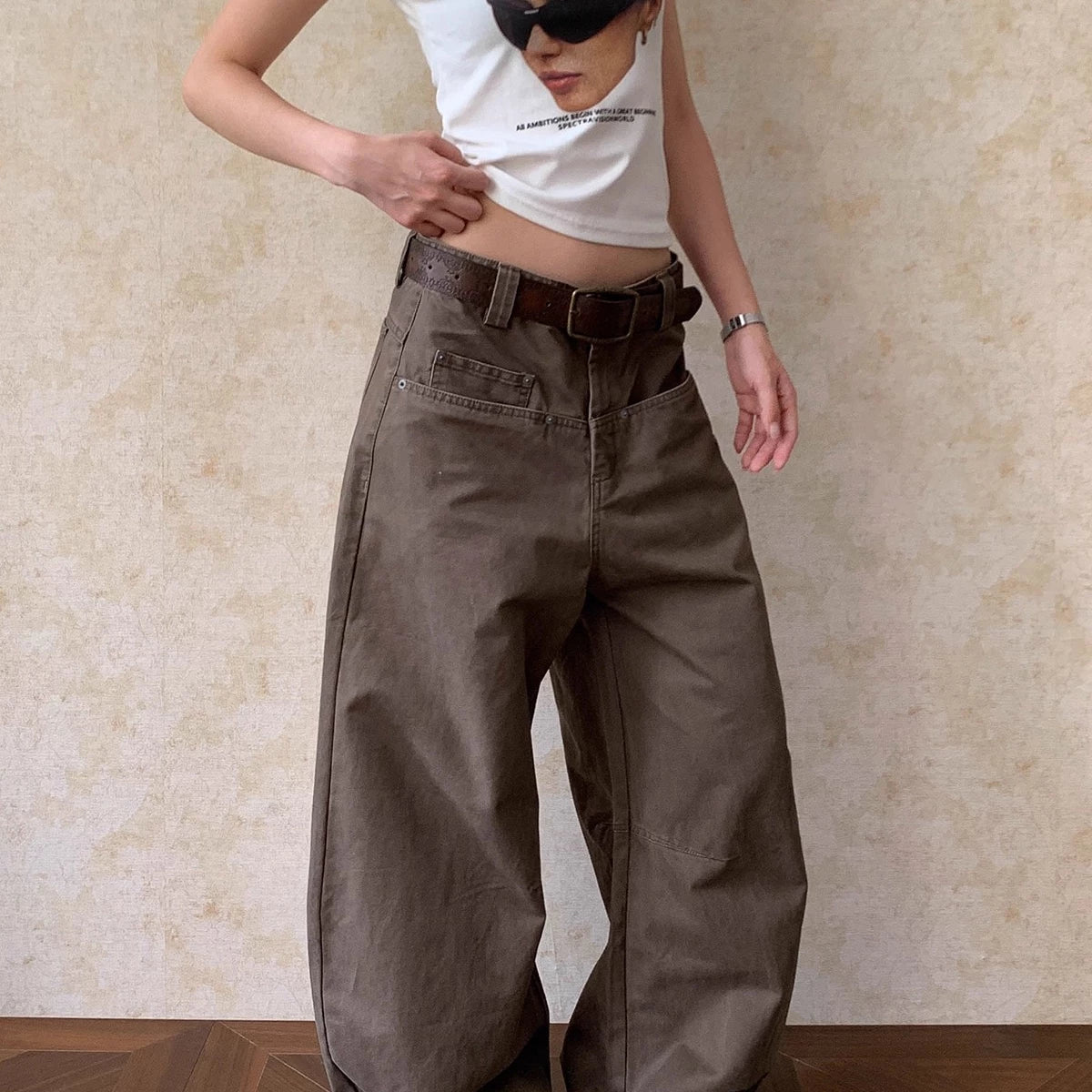 CHIC's Baggy Barrel Jeans