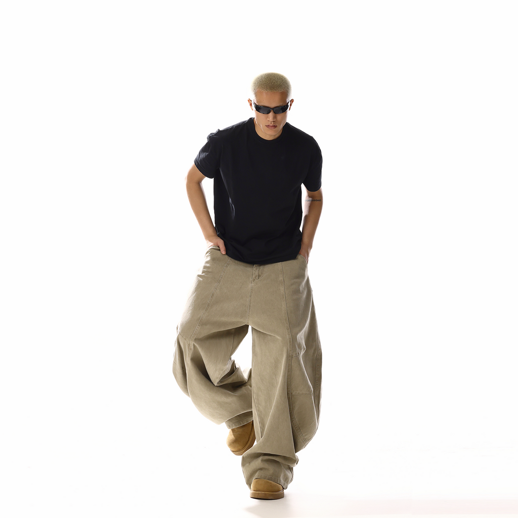 Baggy Khaki Pants