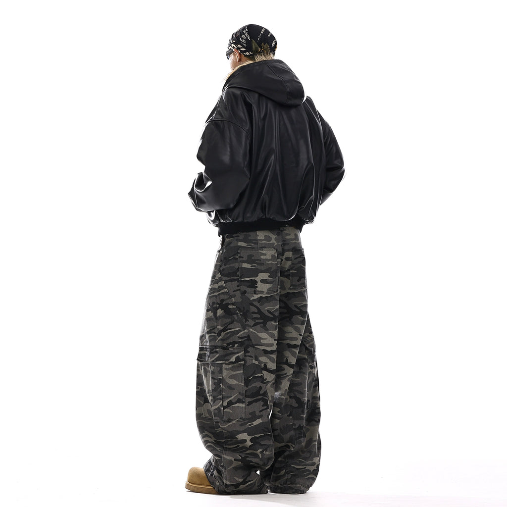 Camo Cargo Baggy Pants