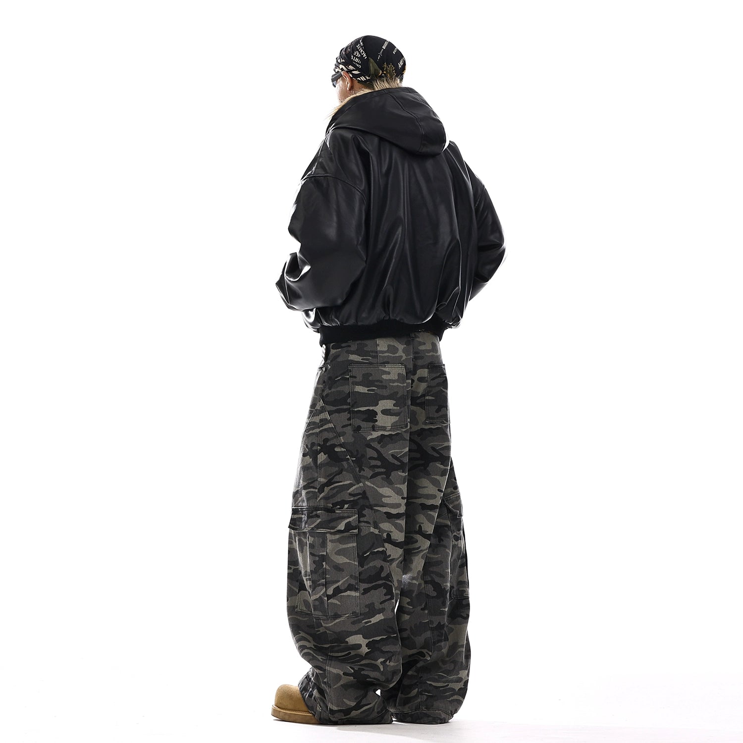 Camo Cargo Baggy Pants