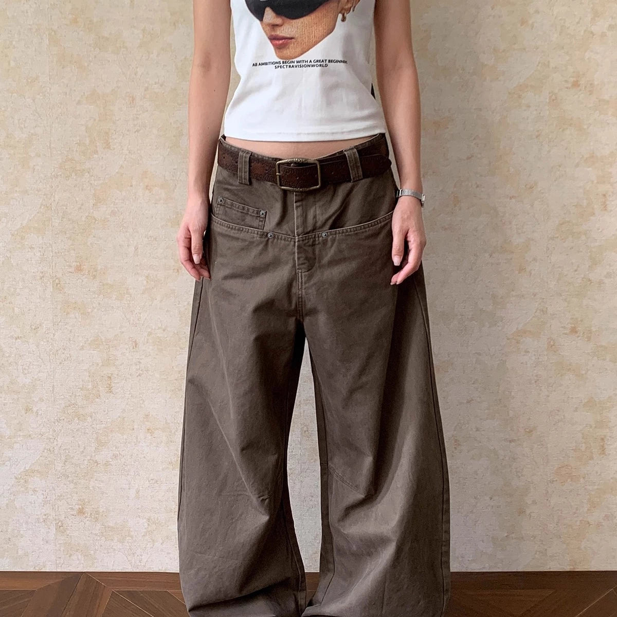 CHIC's Baggy Barrel Jeans