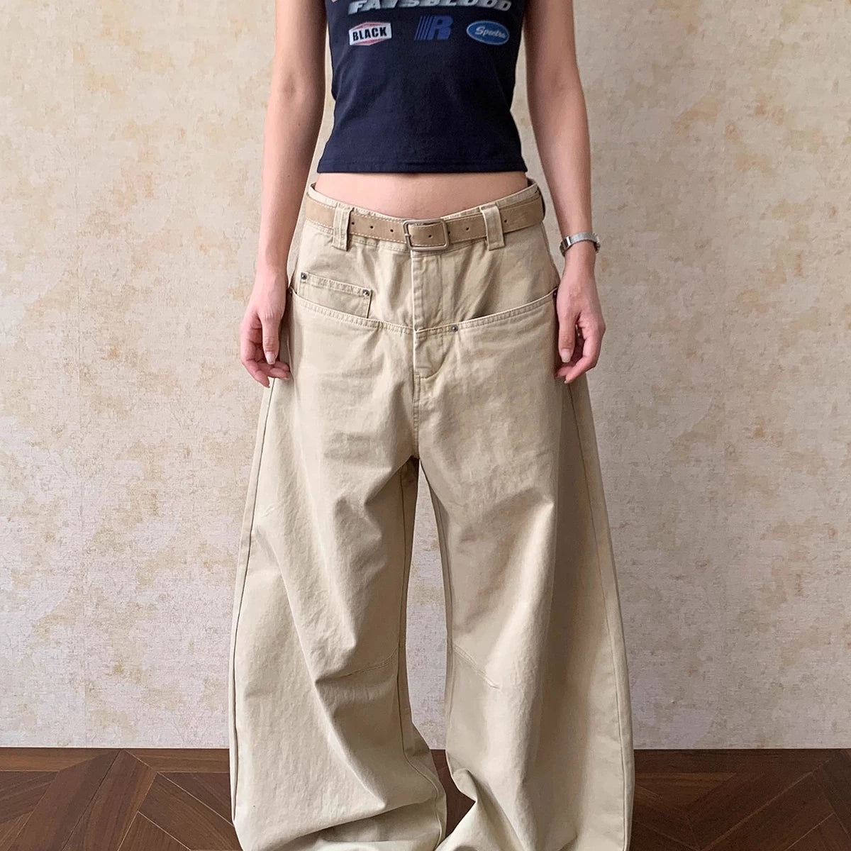 CHIC's Baggy Barrel Jeans
